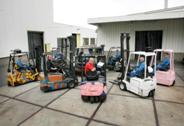 Gepimpte heftrucks