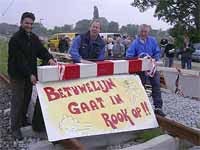 Betuwelijn nog niet in gebruik