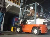 Heftruckchauffeur komt om