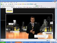 Virtuele beursstand Atlet