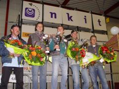 Het podium van het NKIT 2007