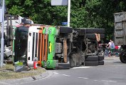 Ongeval vrachtauto