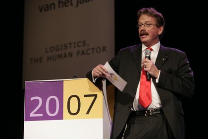 Dagvoorzitter Hans van Grieken: "Wij hebben vandaag onze eigen 'super thursday'."