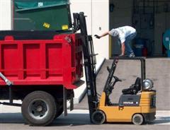 Heftruckongeval