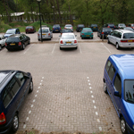 Rake klappen op onveilige werkplek