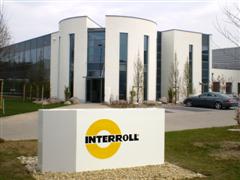 De nieuwe fabriek van Interroll in Hückelhoven