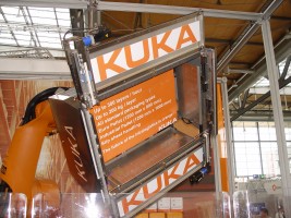 De depalletiseerrobot van Kuka