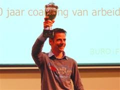 Mark van der Koelen, de Beste Coach Fysieke Arbeid van logistiek dienstverlener Nabuurs