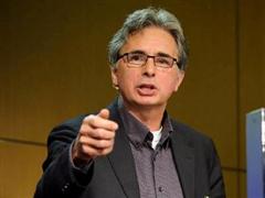 Jan Warning, FNV Bondgenoten, tijdens de Dag van het Magazijn