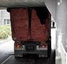 Klem rijden in tunnel