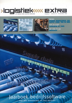 Jaarboek Bedrijfssoftware van vakblad Logistiek met alle cijfers en feiten op een rij