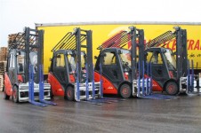 Palletcentrale kiest voor milieuvriendelijke LPG-trucks