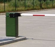 Slagbomen parkeerplaats