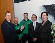 Medewerkers van POT zijn trots op hun Diversiteitsprijs 2008 