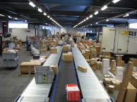 GLS installeert een nieuwe sorter van Van Riet
