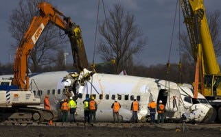 Logistieke operatie berging vliegtuigwrak is pittige klus
