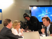 Camiel Eurlings was naar Coevorden gekomen voor de opening van Nijhof-Wassink Intermodal.