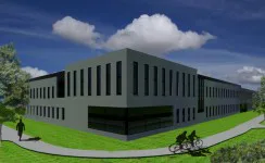 Artist impression van het EDC van Megagroup