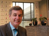 Peter van der Meij voorzitter van de Stichting Nederland=Logistiek.