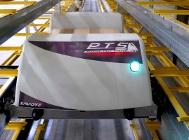 Het nieuwe opslag- en orderverzamelsysteem van Shimano wordt uitgerust met twintig shuttles.