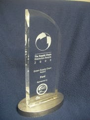 Ford supply chain award