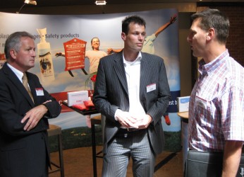 Exact-gebruikers sparren tijdens Exact Logistiek Event