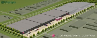 Prologis bouwt in logistieke hotspot Oosterhout een nieuw dc voor Hi-Logistics, een volle dochter van LG Electronics.
