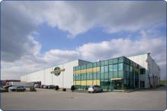 Het logistiek centrum aan de Distriboulevard in Moerdijk