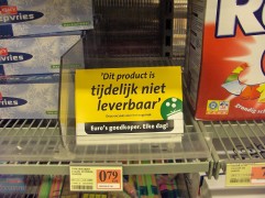 Top-2 ergernissen in supermarkt zijn logistiek gerelateerd