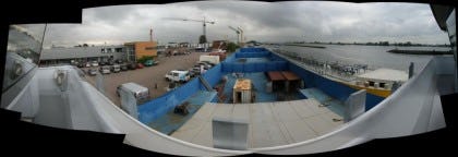 Mega containerschip levert doorbraak in brandstofgebruik