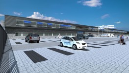 Rhenus krijgt met het nieuwe vrachtgebouw straks direct toegang op het vrachtplatform van luchthaven Schiphol
