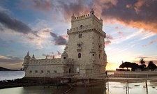 Torre de Belem, de oude ceremoniële toegangsweg tot Lissabon