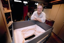 Bert Keijsers van Marine Solutions zegt over zijn S.U.B.S: 'Winnen van de Logistica Award 2009 zou een geweldige opsteker voor mij zijn.