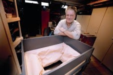 Bert Keijsers van Marine Solutions zegt over zijn S.U.B.S: 'Winnen van de Logistica Award 2009 zou een geweldige opsteker voor mij zijn.