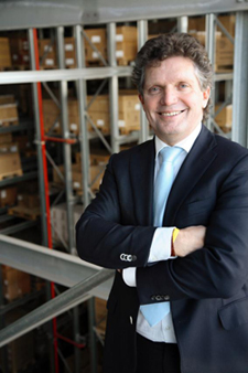 Ton Broeren, hoofd logistiek Hema