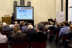 De lancering van het project R.A.A.S. (RFID Application And Support) werd druk bezocht.