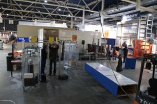 De laatste opbouwwerkzaamheden voor de Scala Logistica zijn vandaag afgerond.