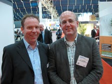 links Richard Derix van mYuice, rechts Wim Pranger van Wavin 