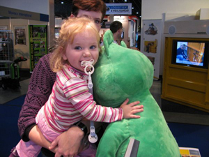 Knuffelrobot van Intrion