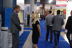 serieuze gesprekken tijdens de Logistica