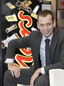 Frans van den Boomen (33), market logistics manager outbound bij Mars Nederland en genomineerd voor de titel Logistiek Manager van het Jaar