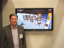 Softwareleverancier Gateway heeft een virtueel, driedimensionaal warehouse ontwikkeld 