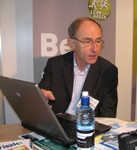 Rob Eijgendaal van het programma Duurzame logistiek van Connekt.