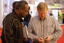 De bezoeker van deze Logistica wilde vooral gerichte informatie vergaren om het functioneren van de eigen organisatie te verbeteren. 