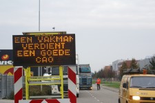 FNV Bondgenoten wil tijdens de nieuwe cao-onderhandelingen een minimale loonsverhoging van 1,25 procent