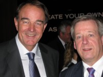 Aad Veenman (links) is de nieuwe voorzitter van NDL/HIDC