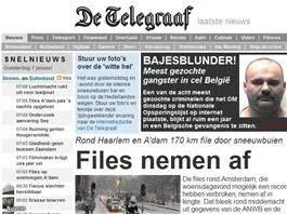 Transportproblemen voor De Telegraaf