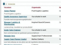 Vacatures logistiek