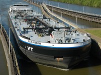 De Europese binnenvaart wil in 2030 CO2-neutraal zijn.