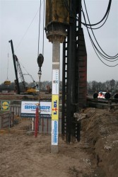 Deze week werd in Weert de eerste paal geslagen voor het grootste dc van Lidl in Nederland